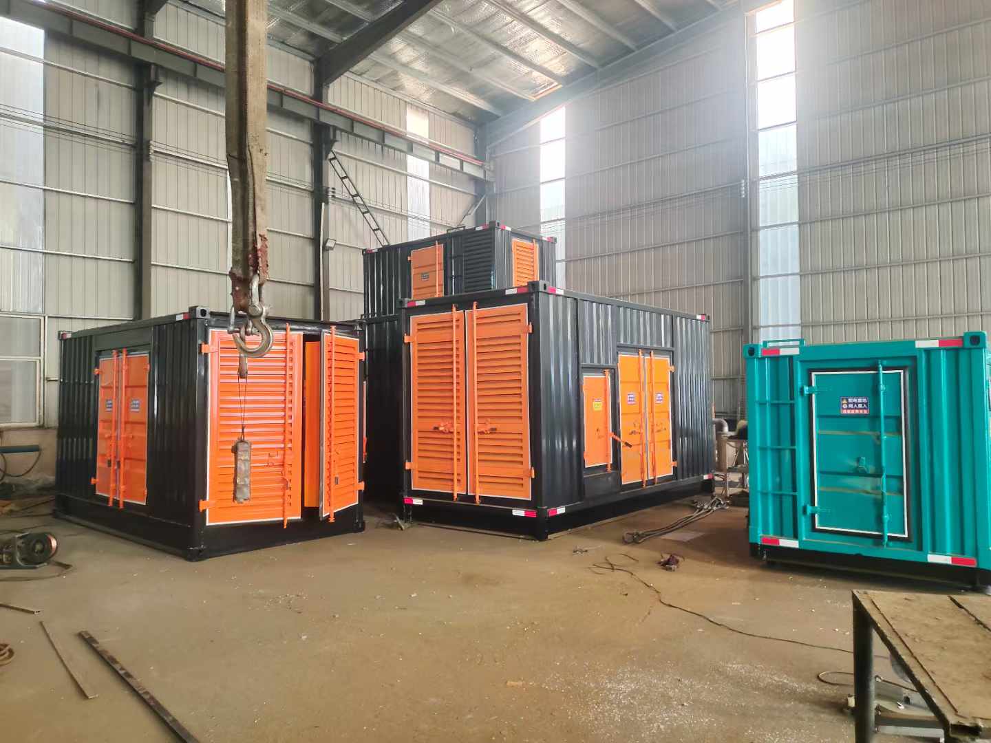 硚口500kw柴油发电机组可以带动多少功率设备？